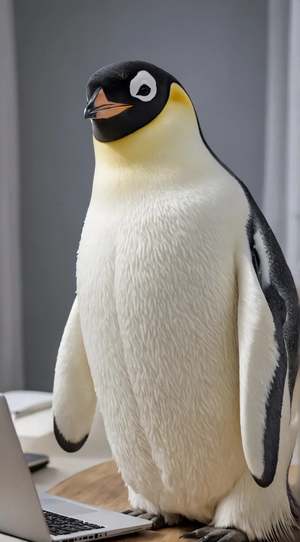 ai character: PenguTheFlip background