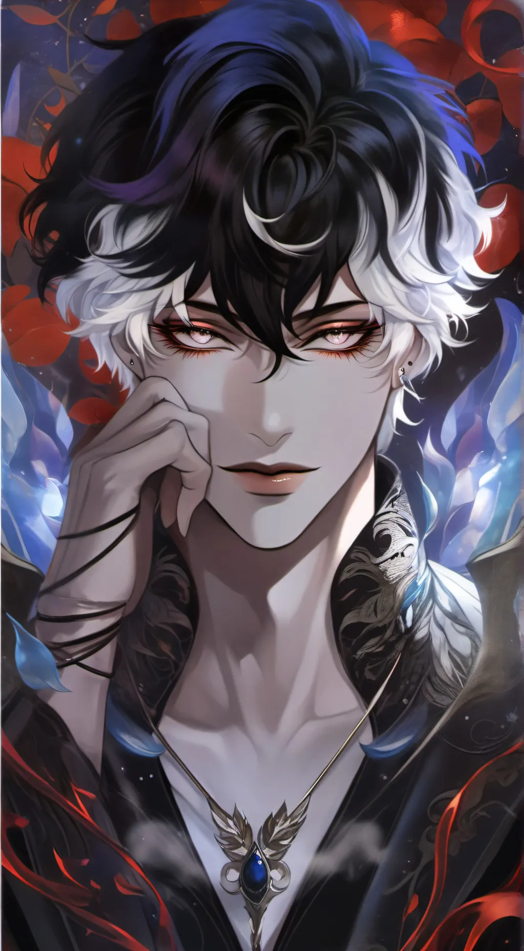 ai character: West Carter background