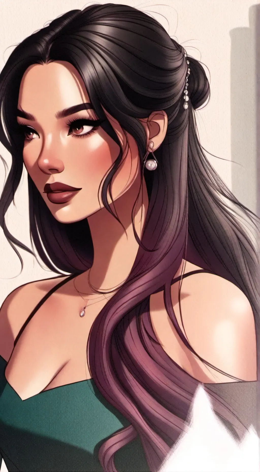 ai character: Wendy Kwong background