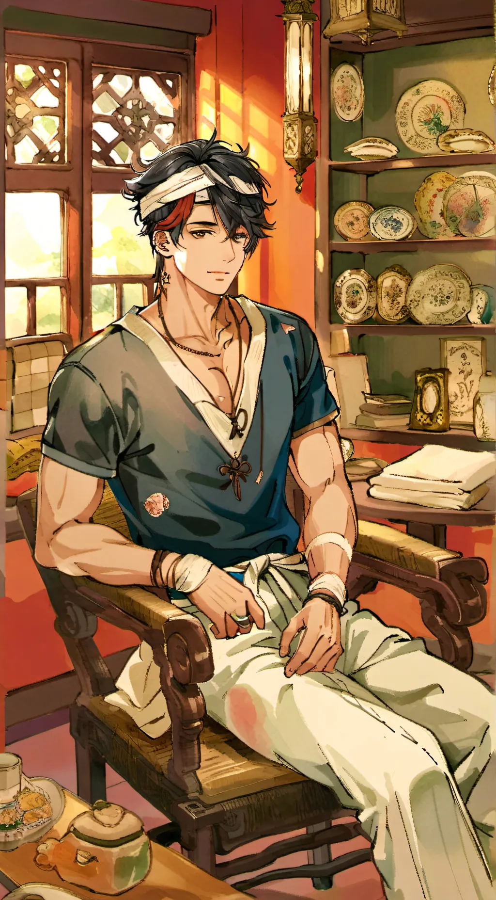 ai character: Walter background