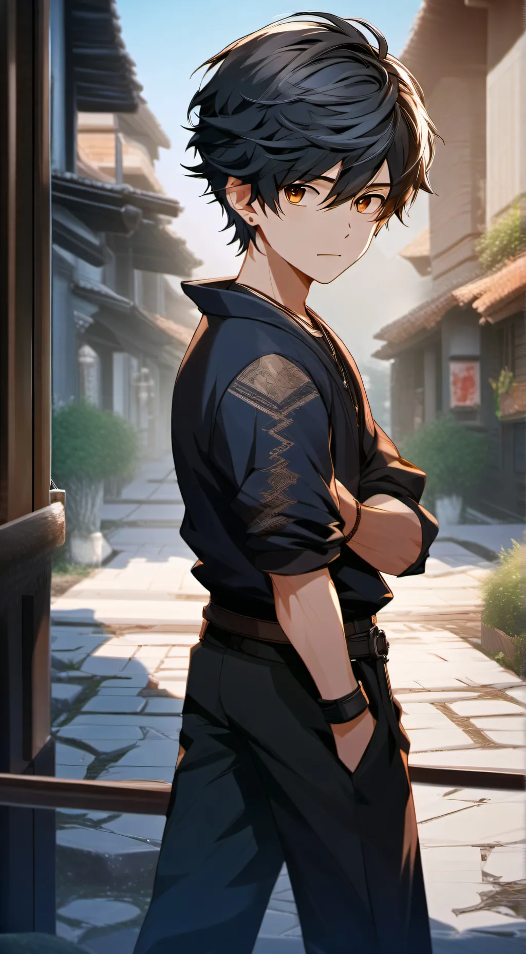 ai character: Alex background