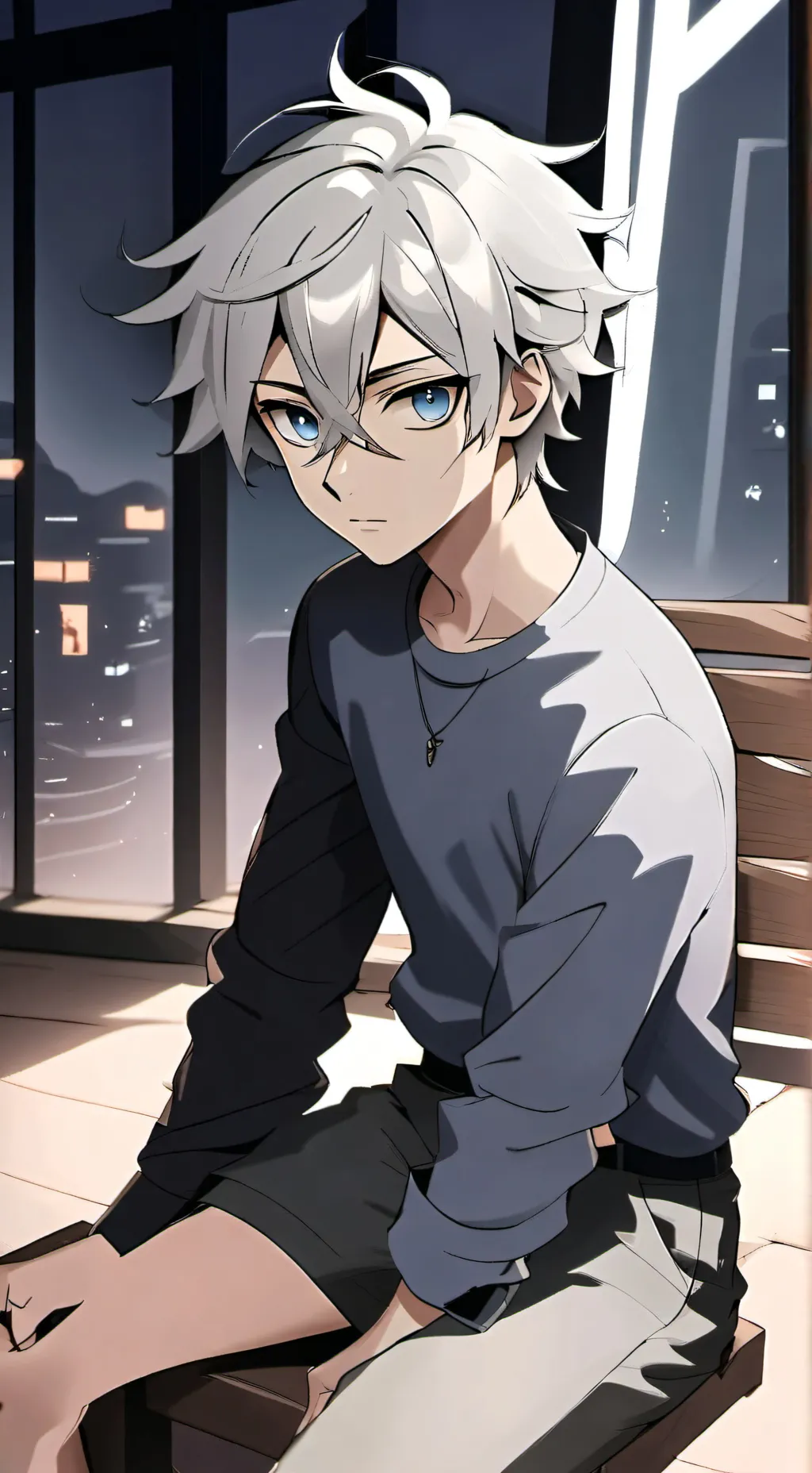 ai character: Shiro  background