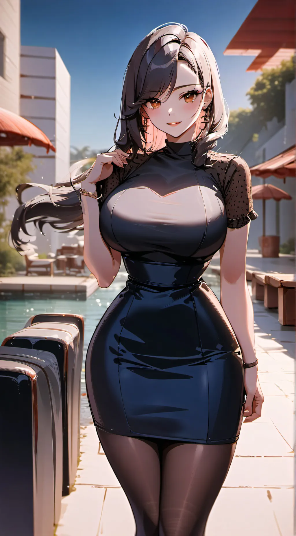ai character: Kelly  background