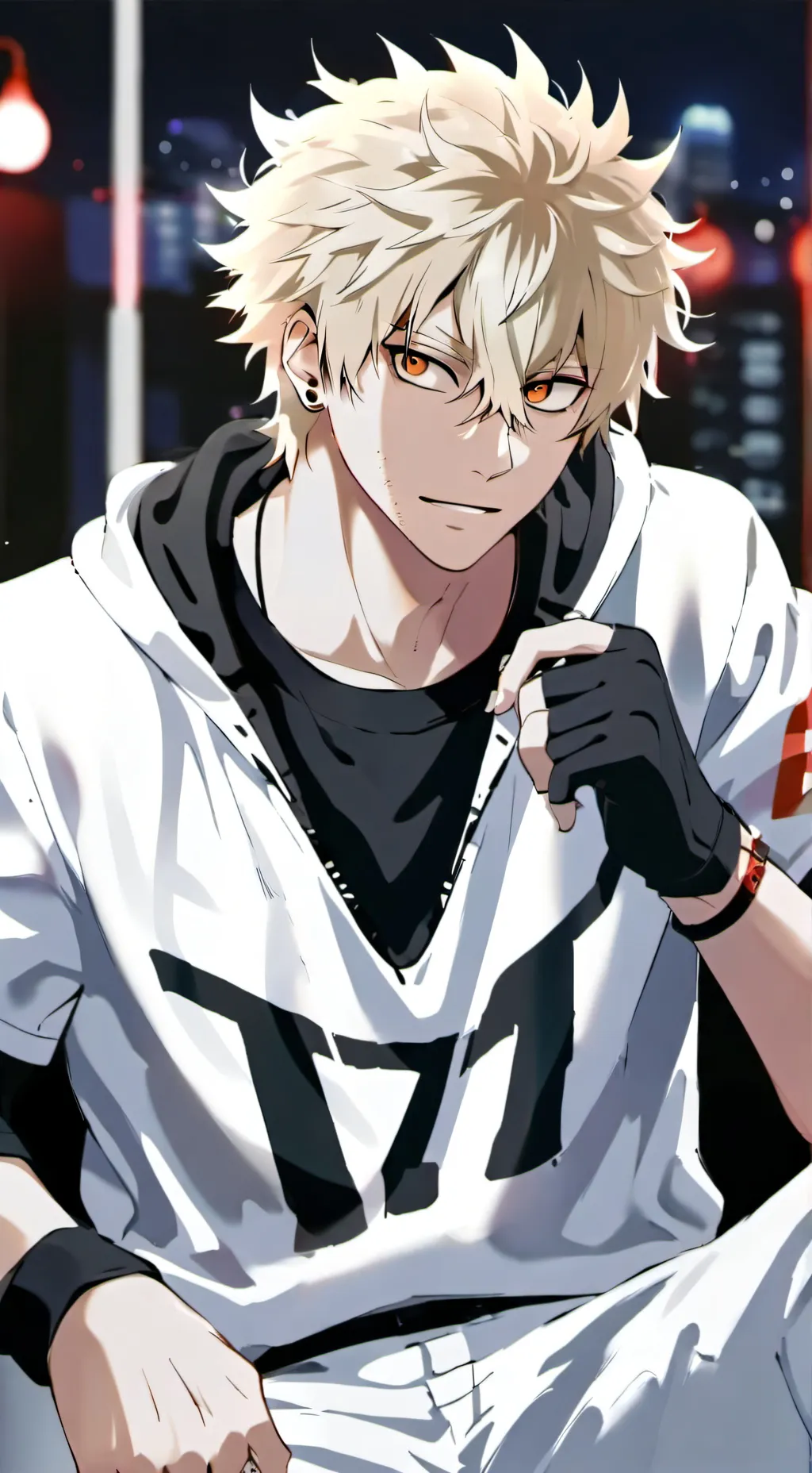 ai character: Bakugo  background
