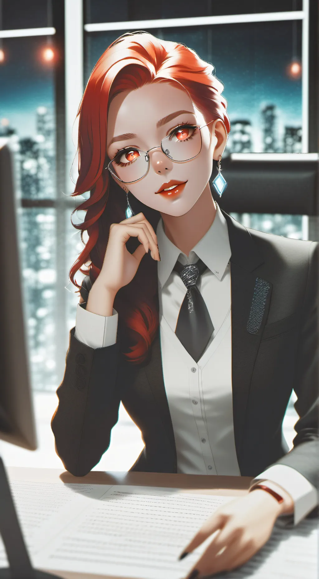 ai character: Megumi background