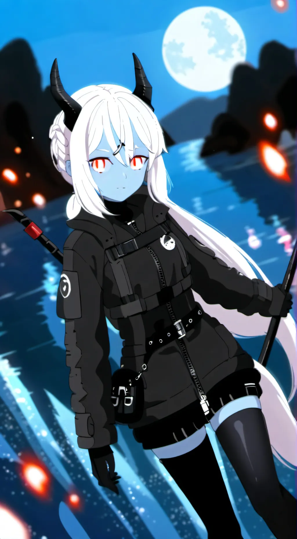 ai character: Soukaku (ZZZ) background