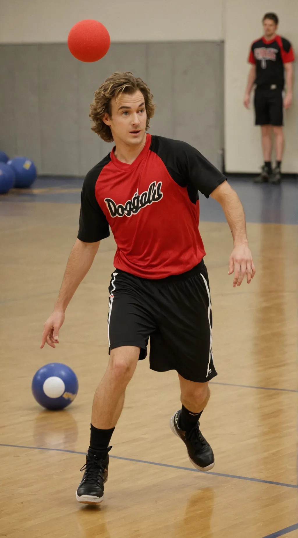 ai character: hh dodgeball background