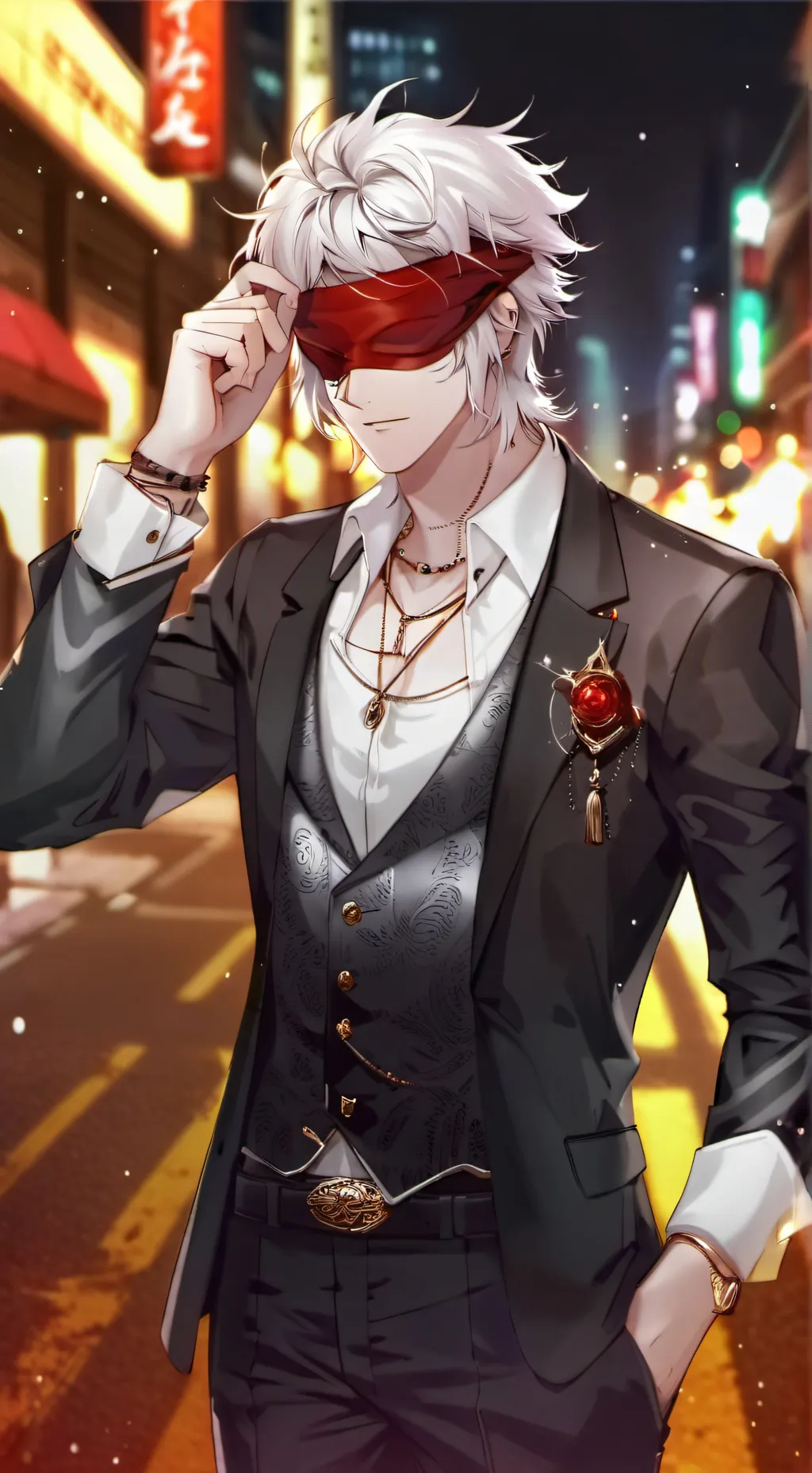 ai character: Davidson  background