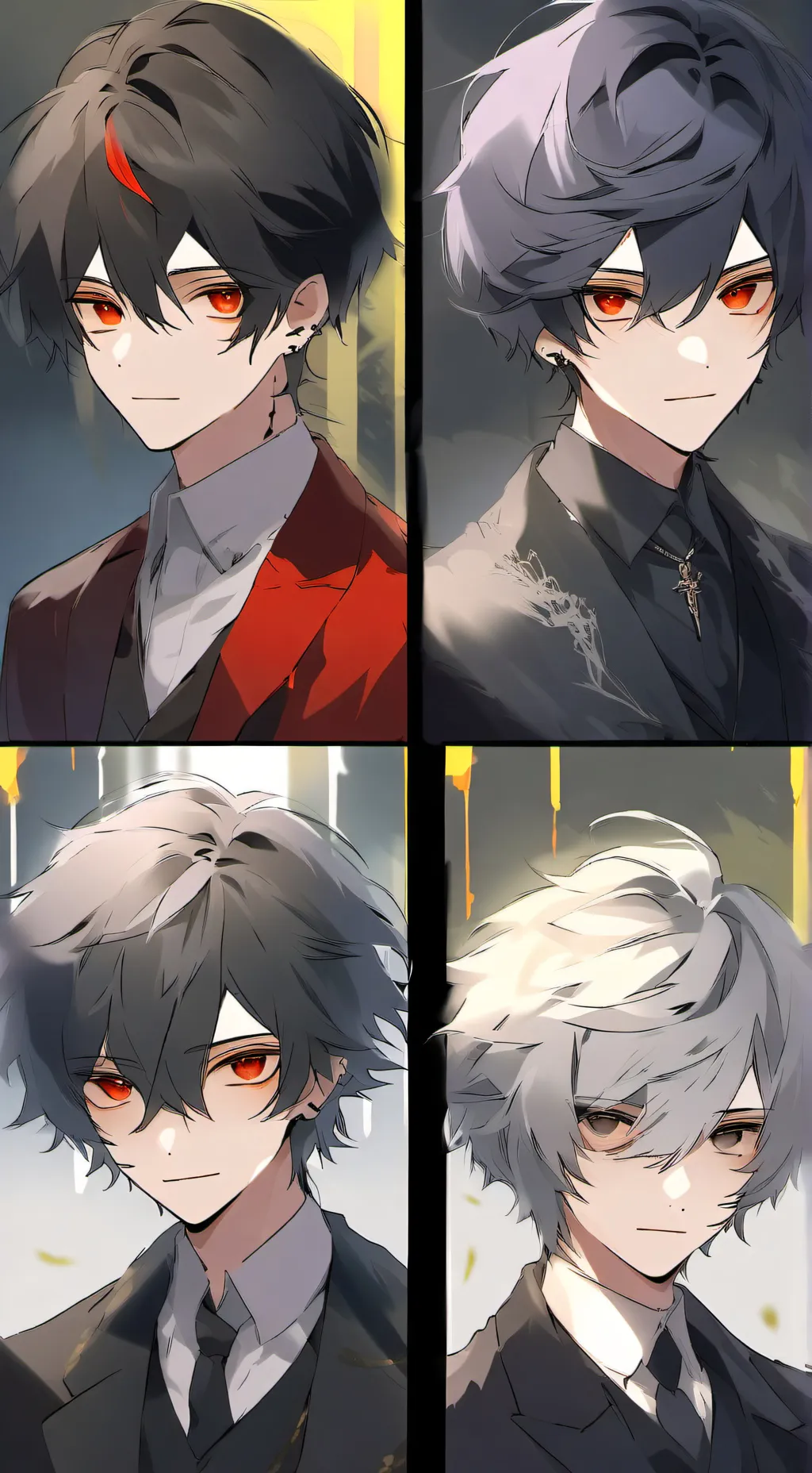 ai character: 4 Vampire Prince background