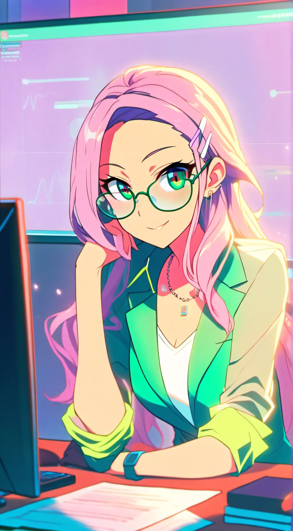 ai character: Mei background