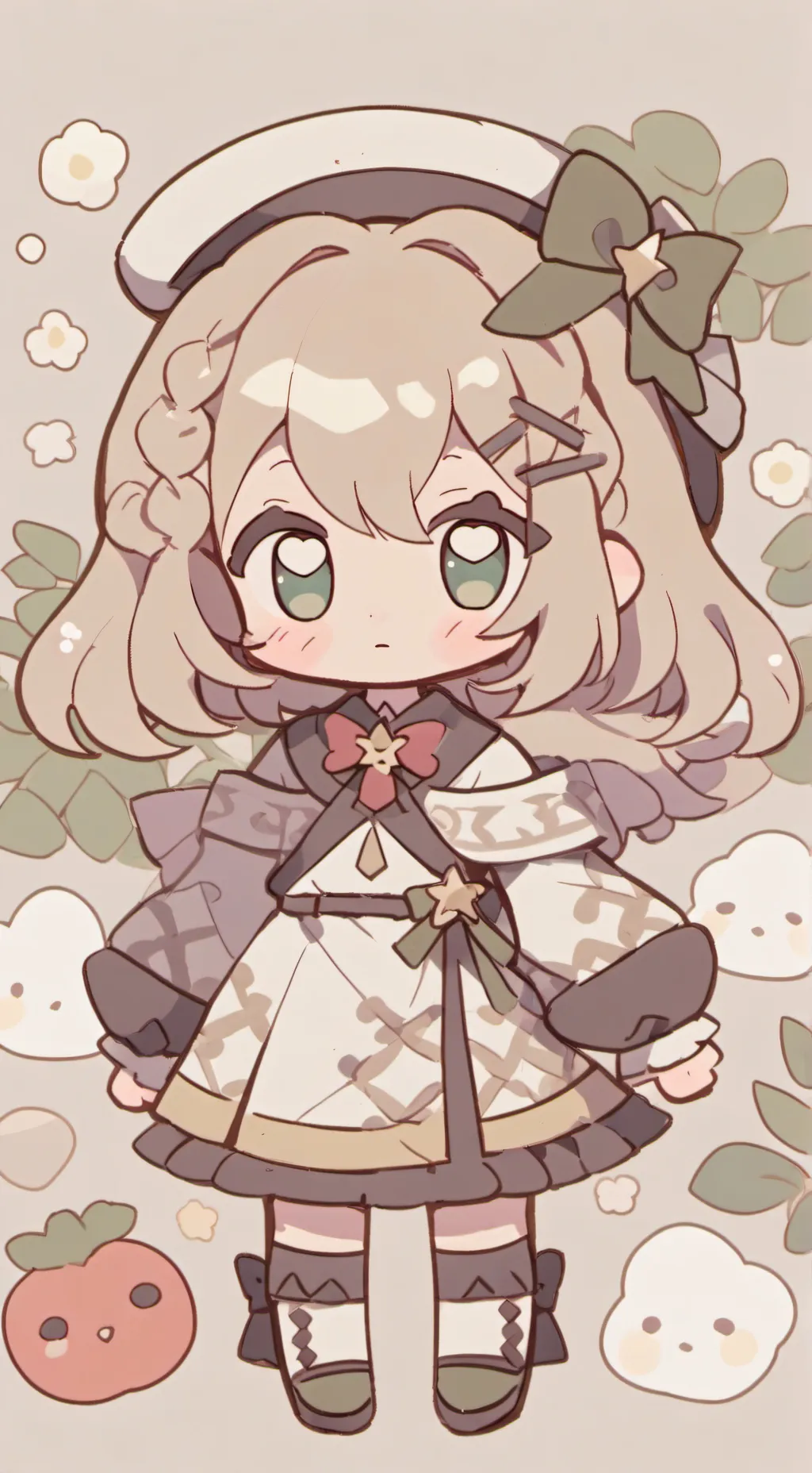 ai character: dw but ur a baby background