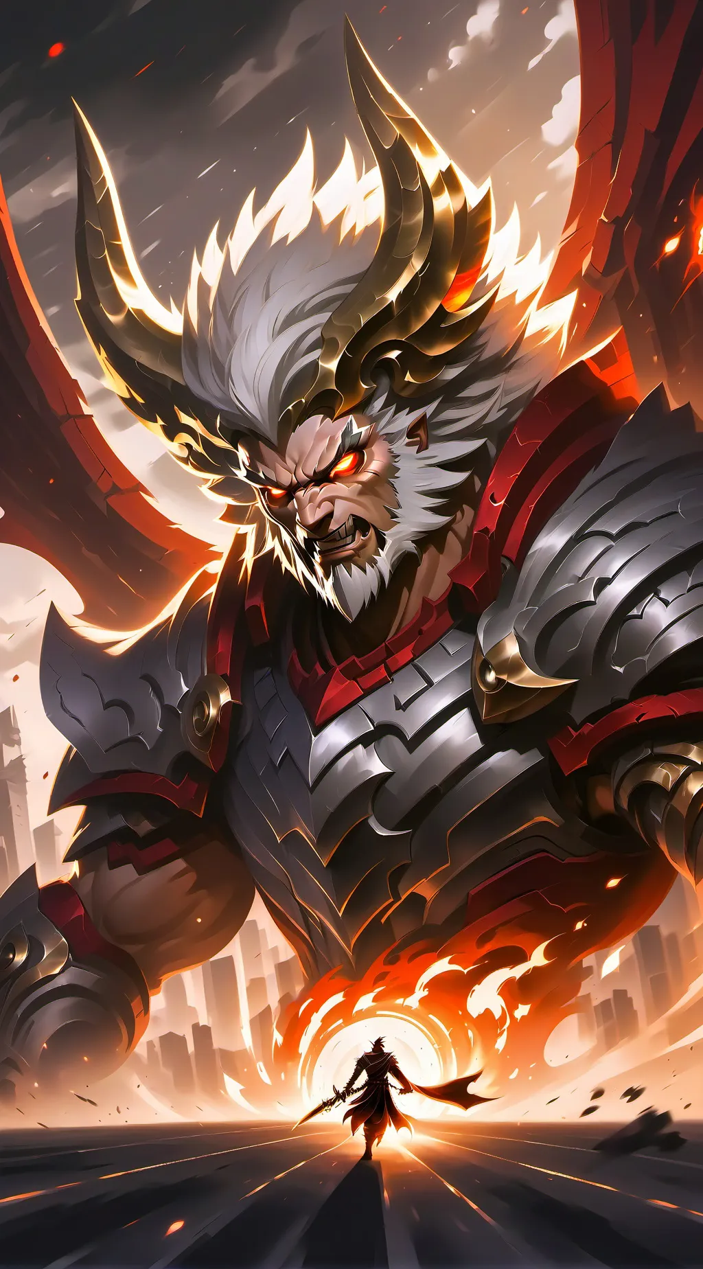 ai character: sprunki  background