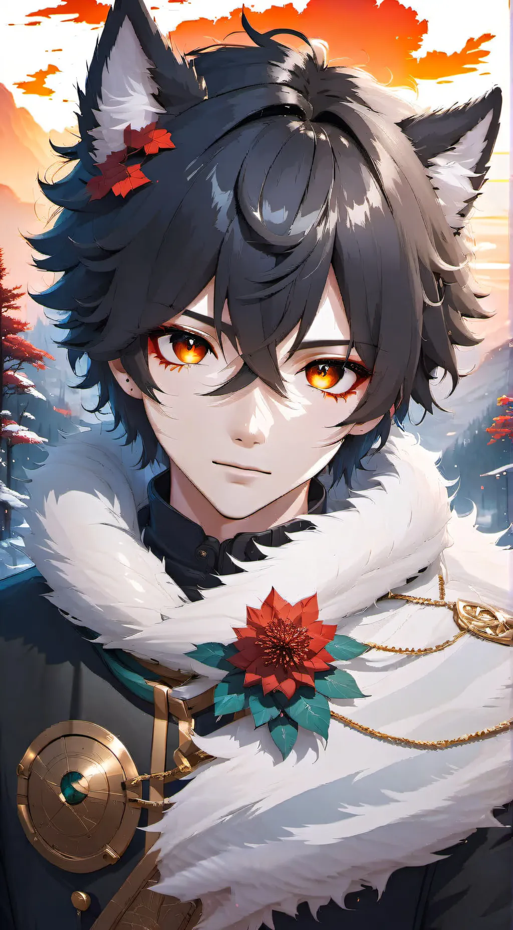 ai character: fucky🤔 background