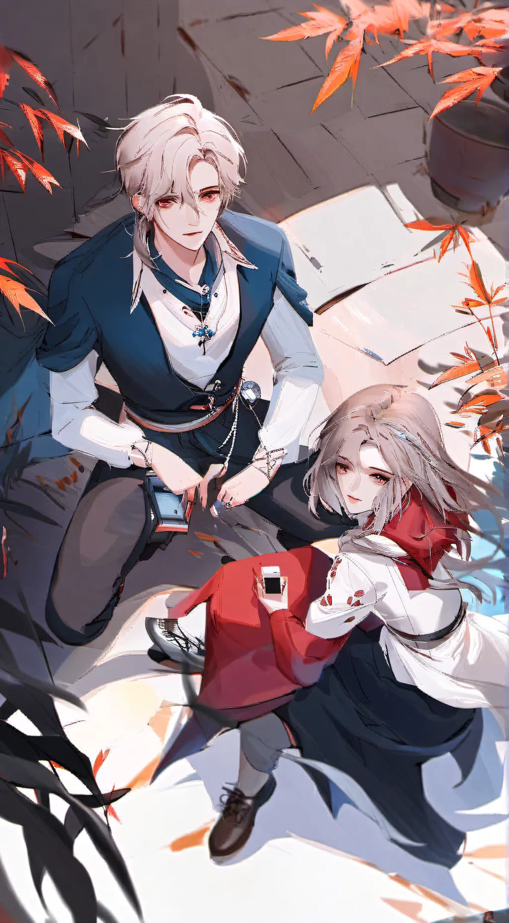 ai character: Leo background