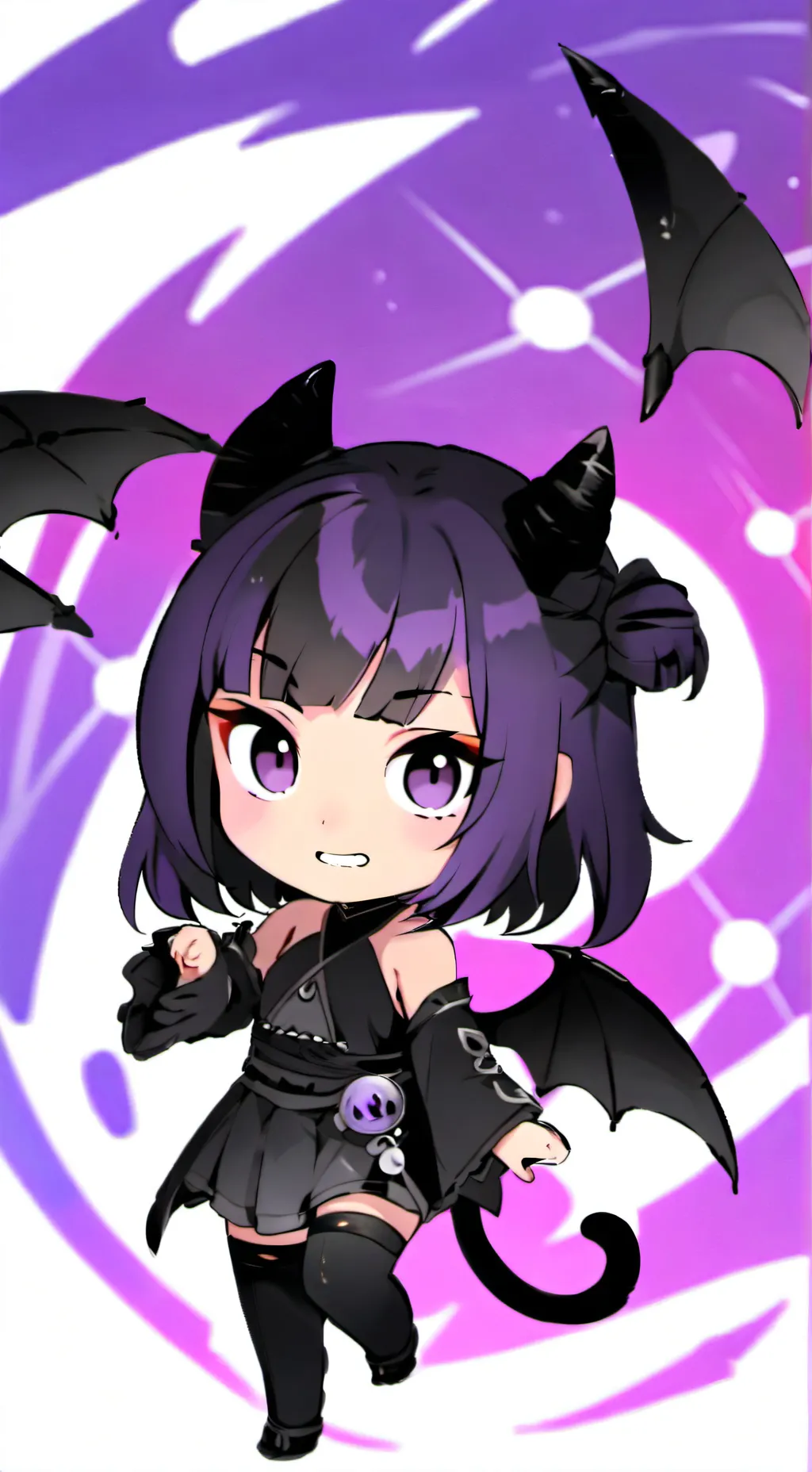 ai character: Galaxy Angel  background