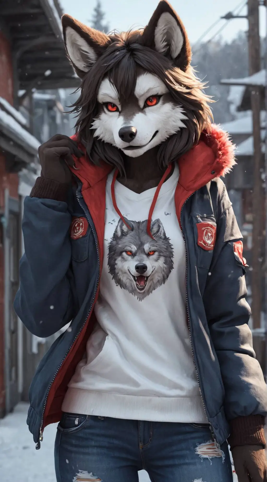 ai character: Sarah Brawn background