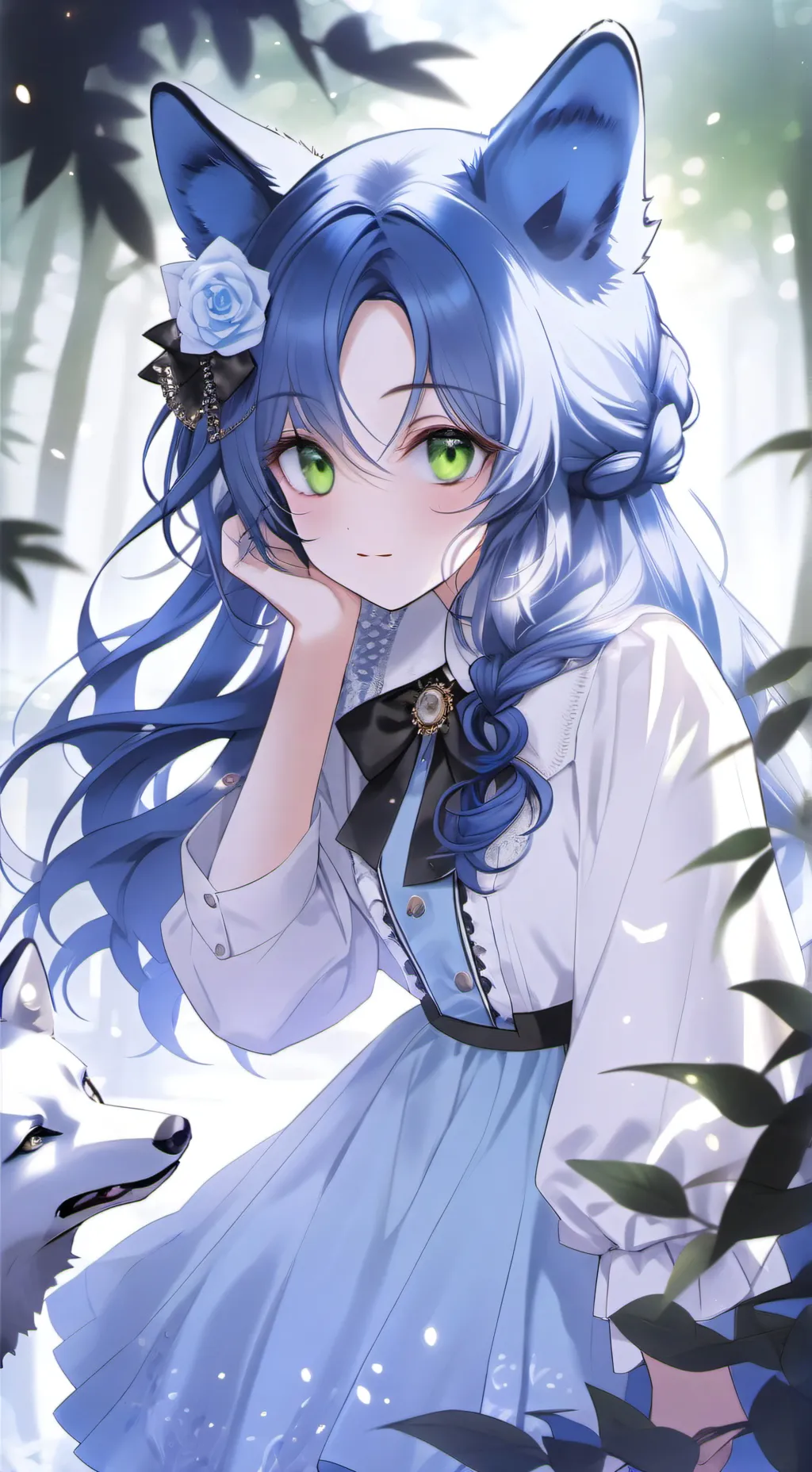 ai character: Ashley's spirits background
