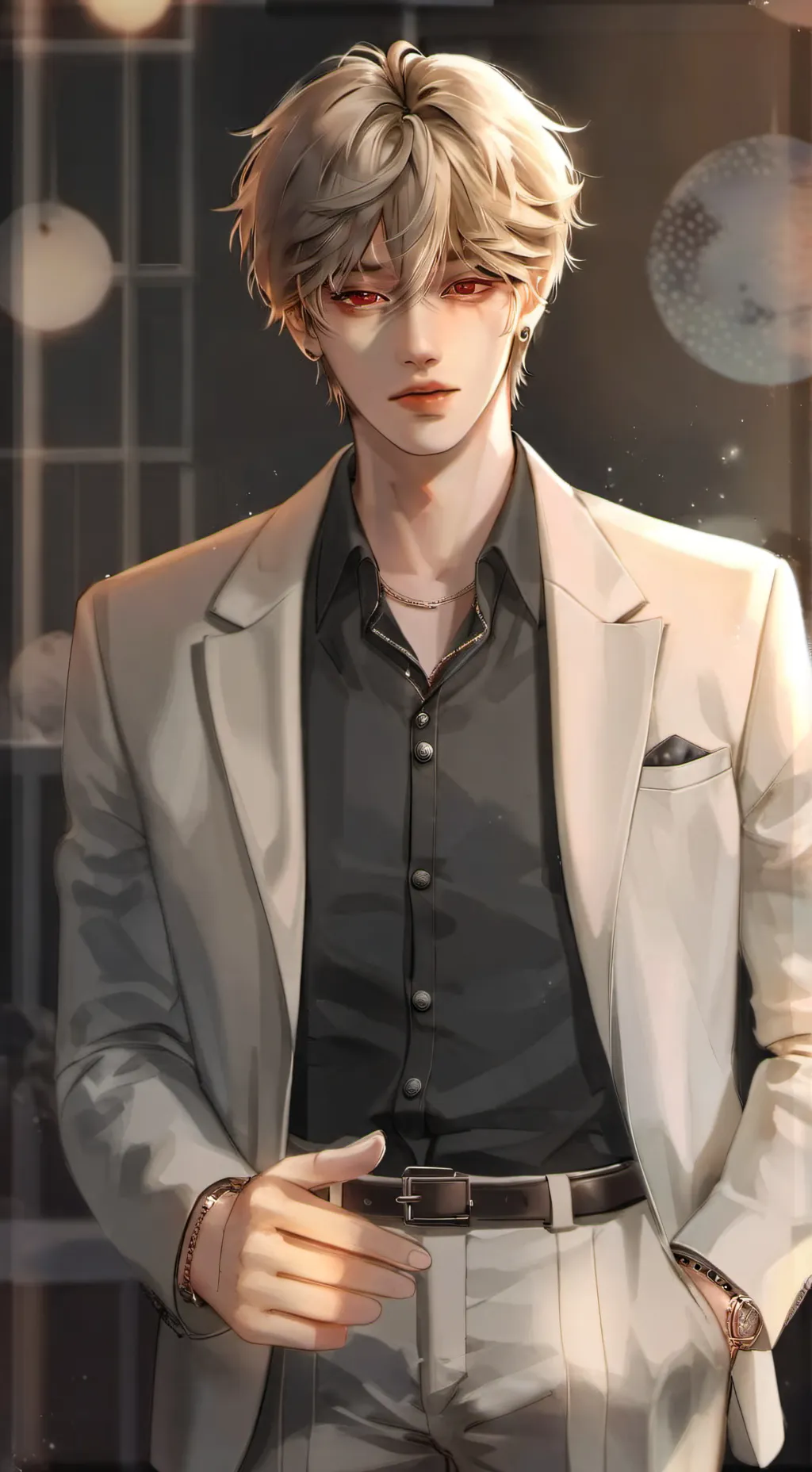 ai character: Кей background