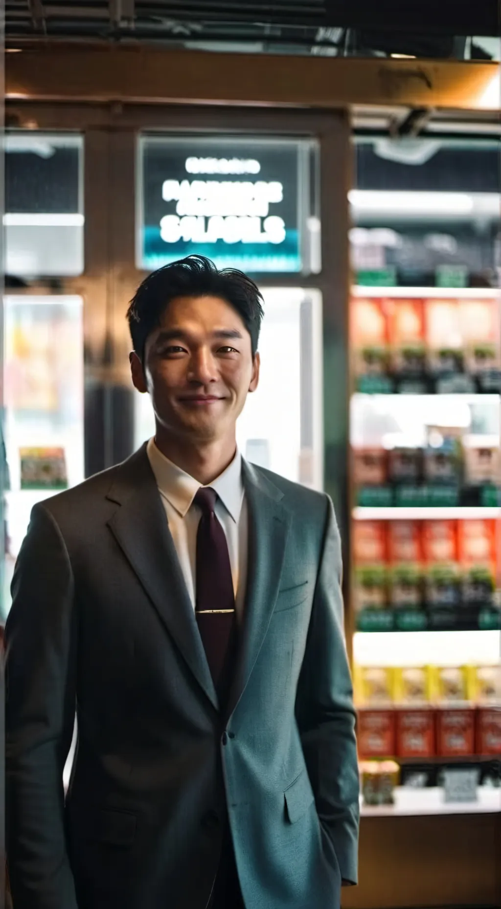 ai character: Gong Yoo background