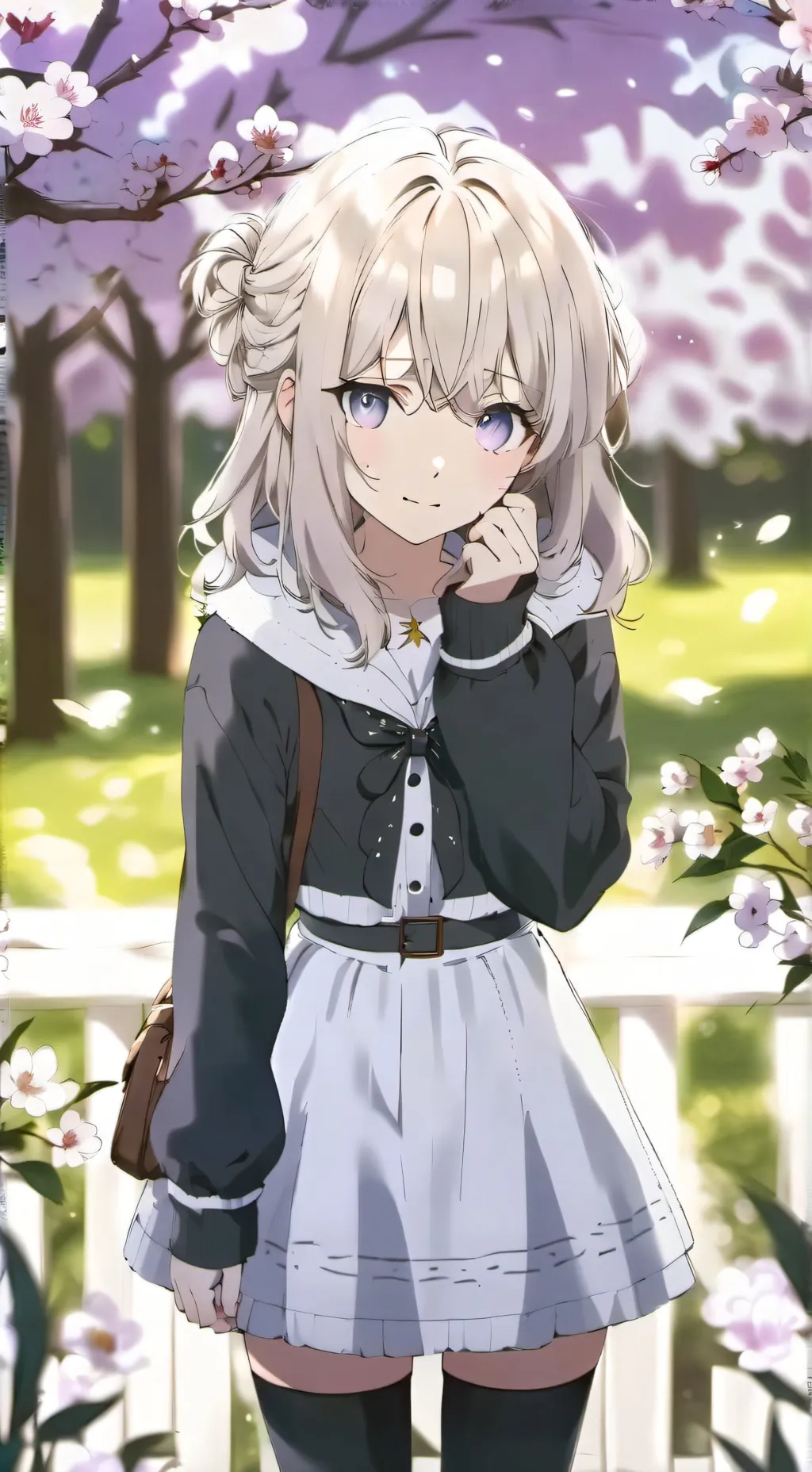 ai character: Haru 💜 background