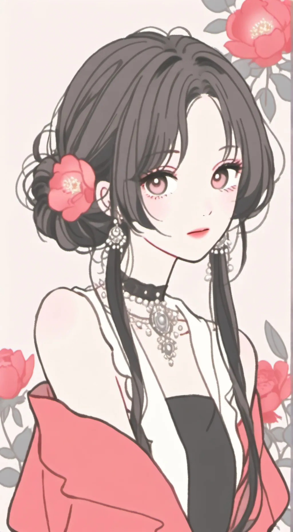 ai character: мира background