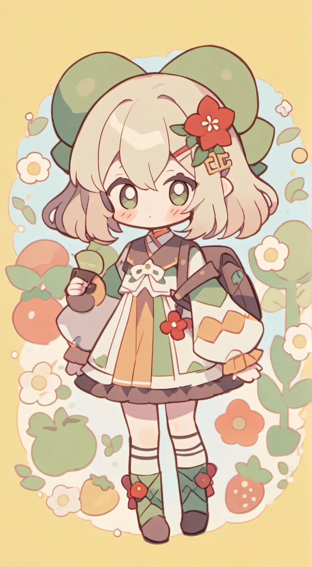 ai character: oupsss background