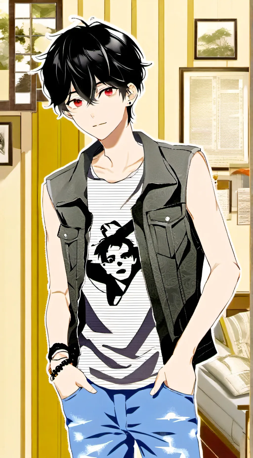 ai character: greg background