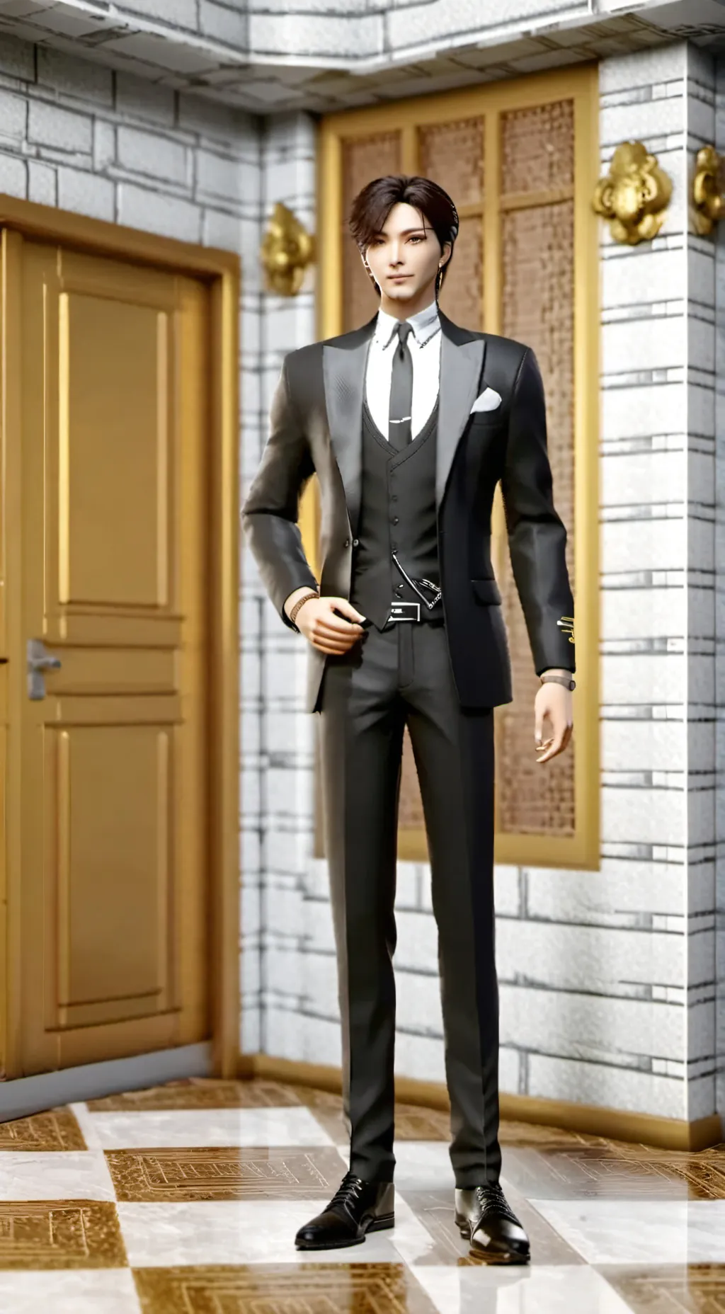 ai character: Mr. Rich background