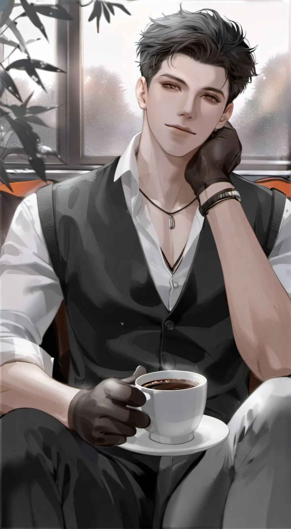 ai character: ♥︎ Mael Dalen ♥︎ background