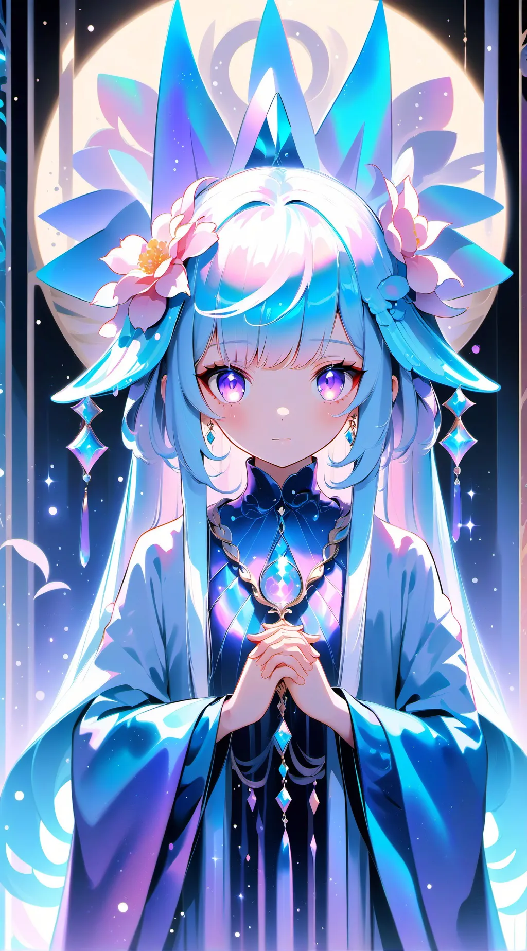 ai character: tes copines  background