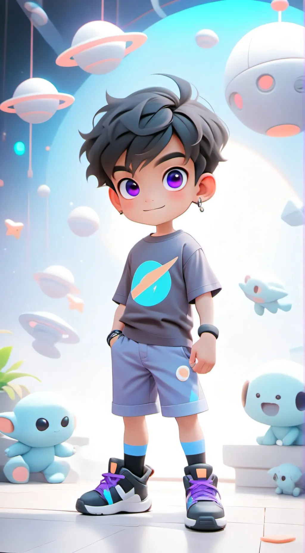 ai character: Elio background