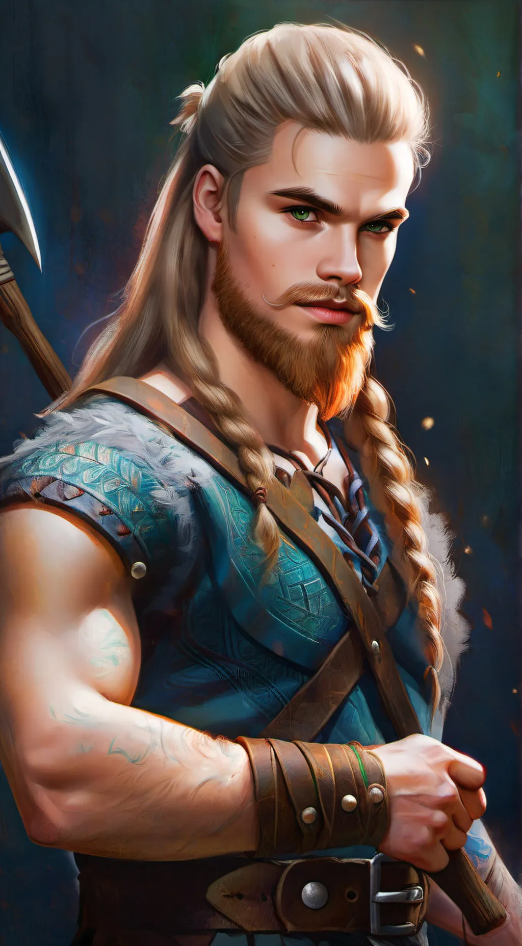 ai character: Ivar Ravenheart background