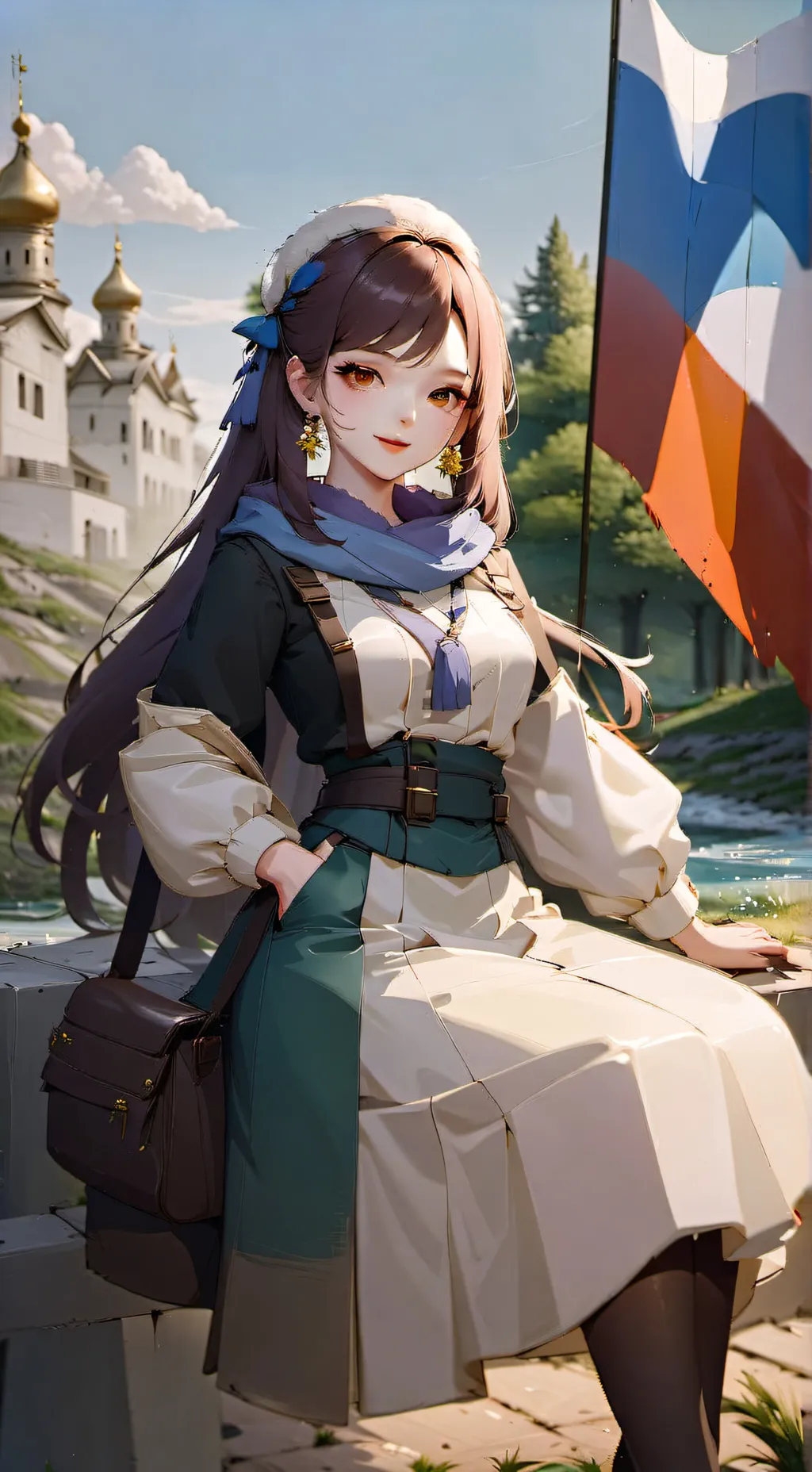 ai character: Sigma girl background