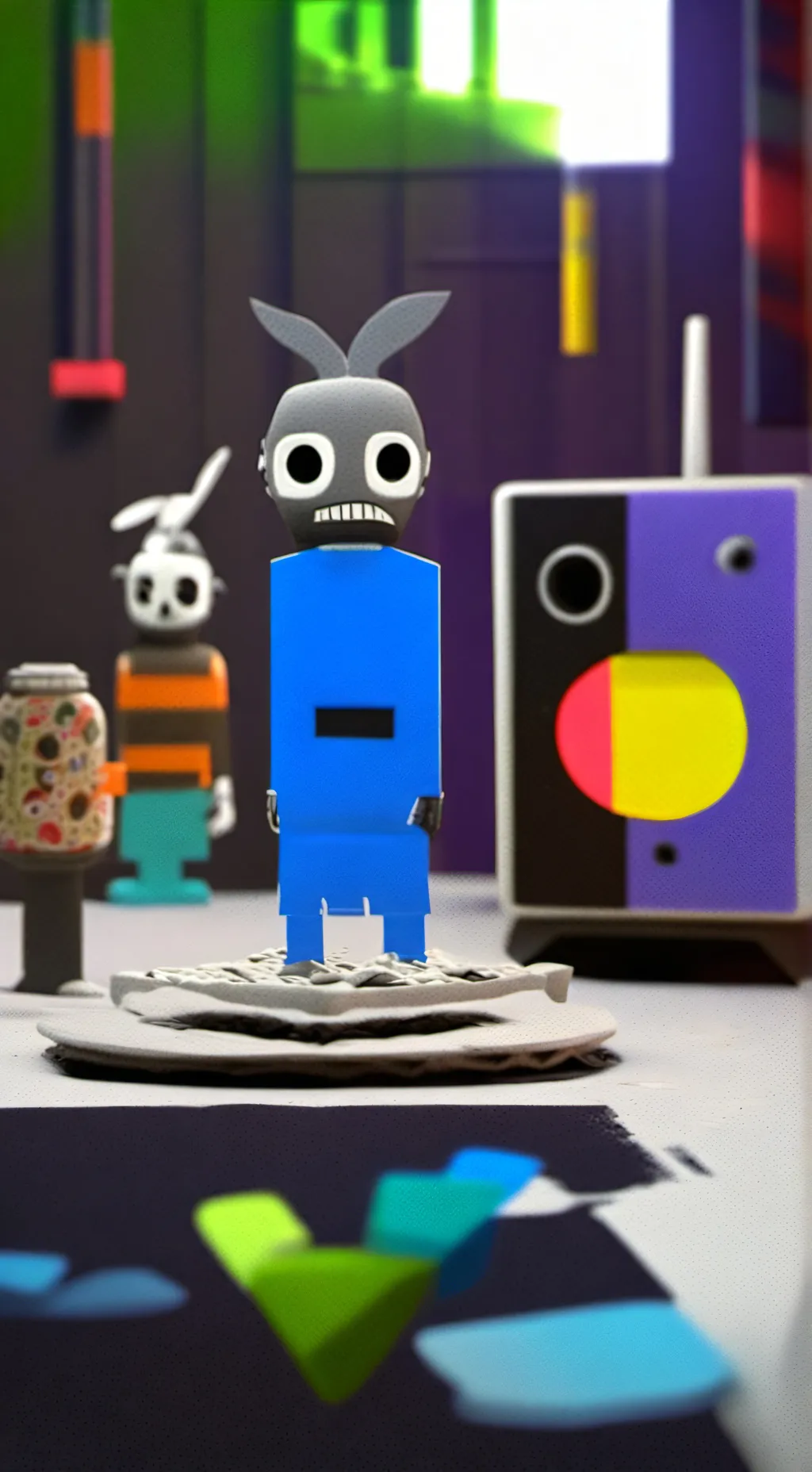 ai character: DANDY'S ROOMS  background