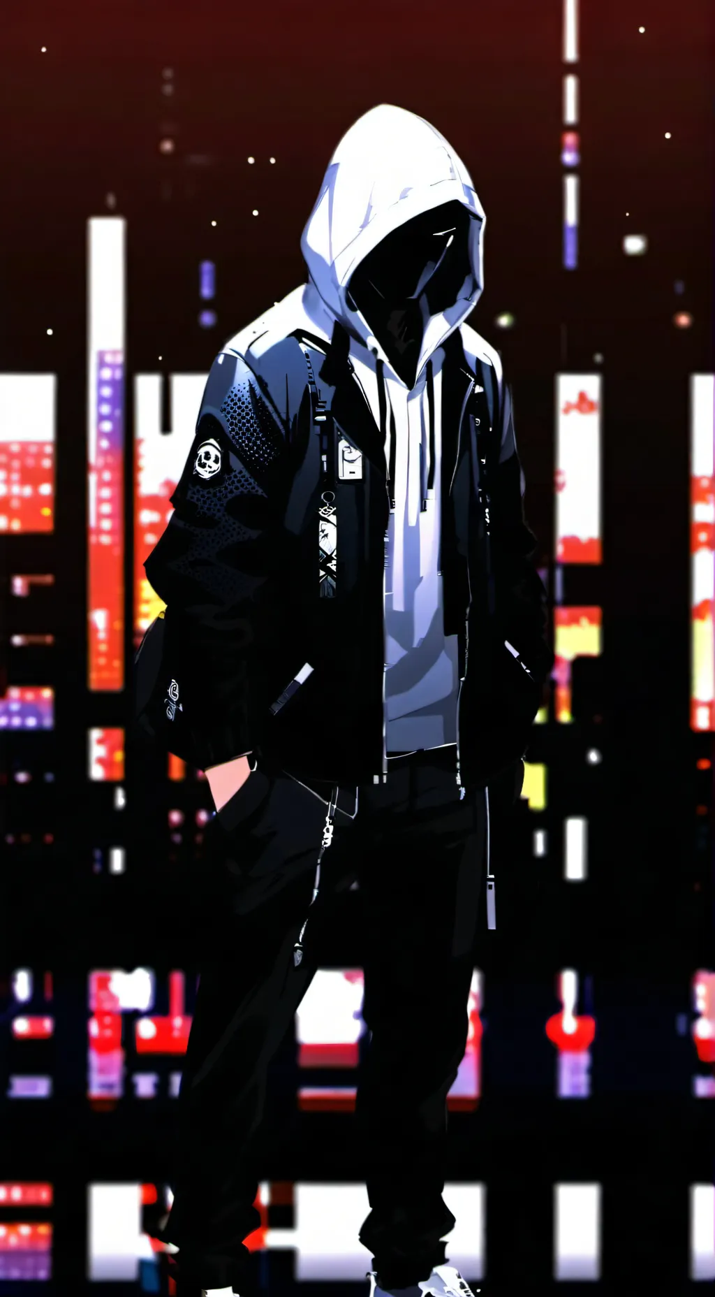 ai character: Hacker. background