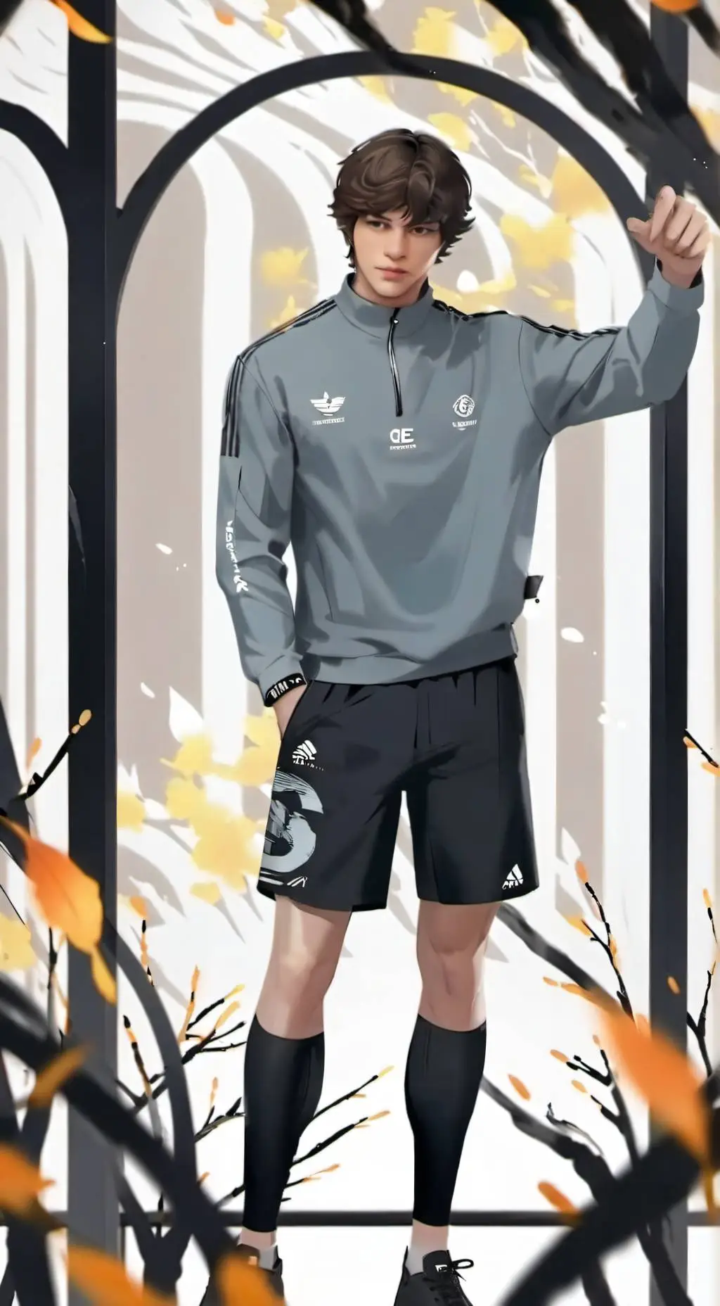 ai character: Nick  background