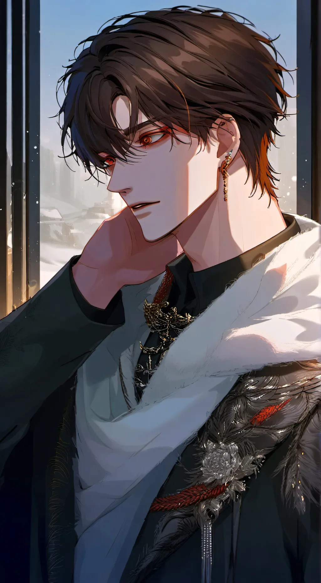 ai character: Кай  background