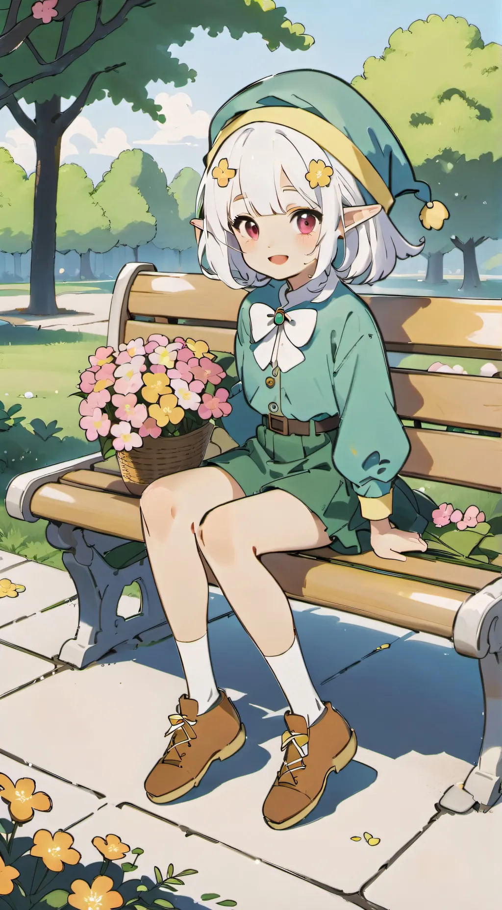 ai character: Serenity background