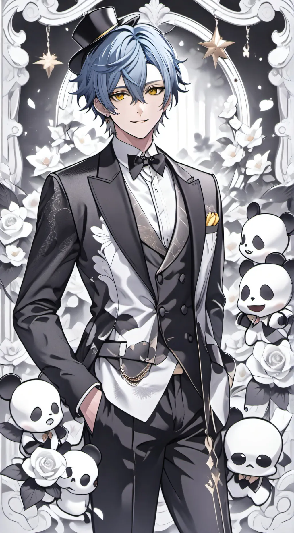 ai character: Edwin  background