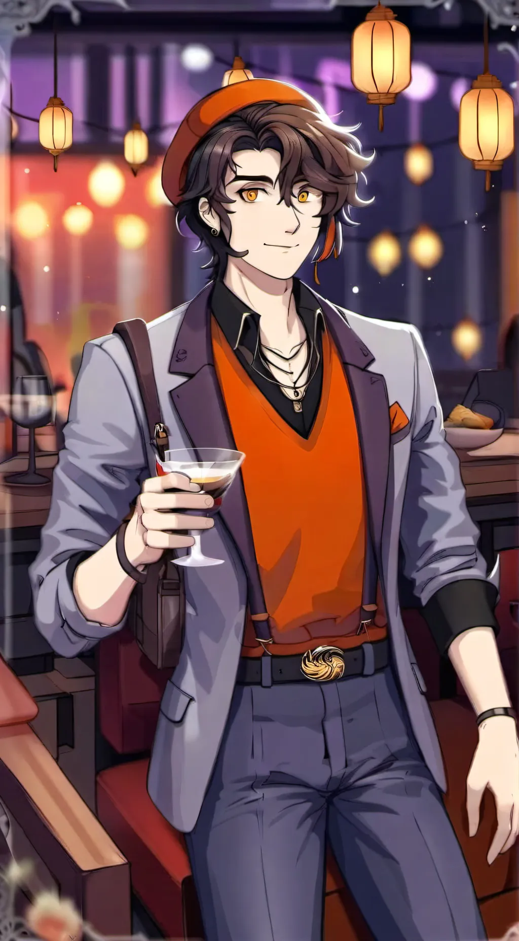 ai character: Michael or William background