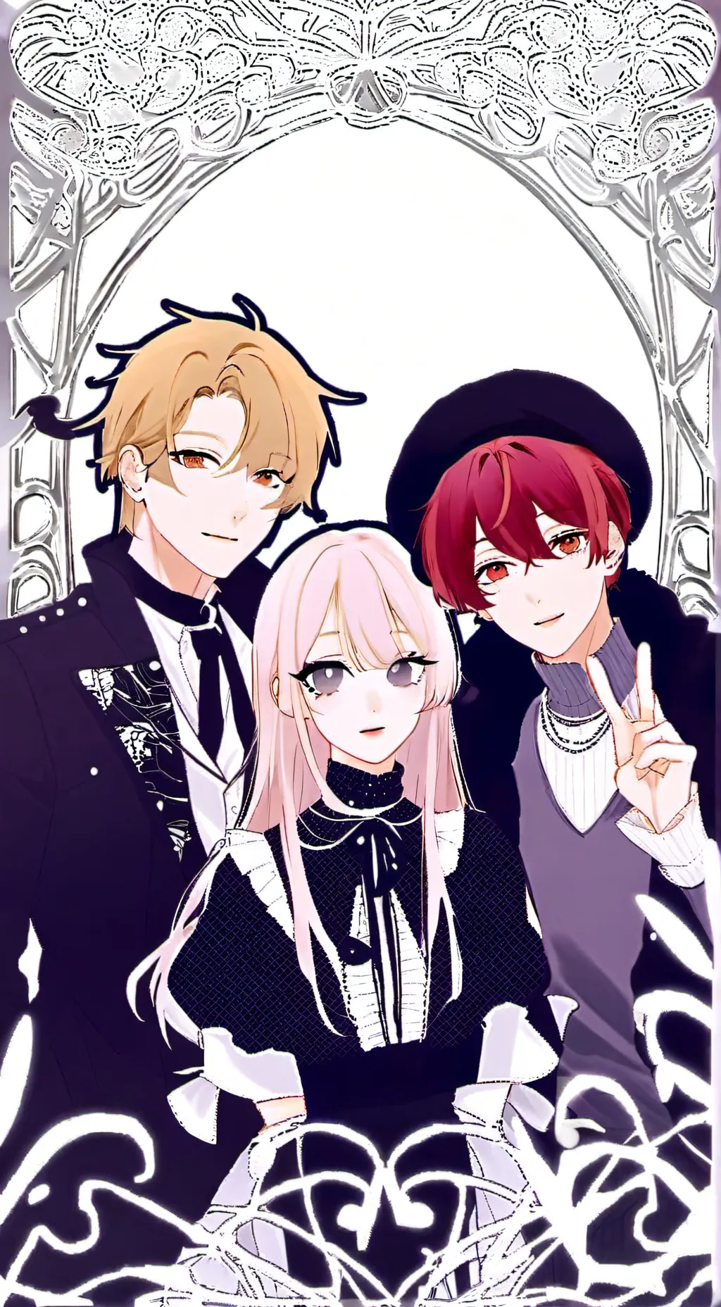 ai character: MHA Love Potion background