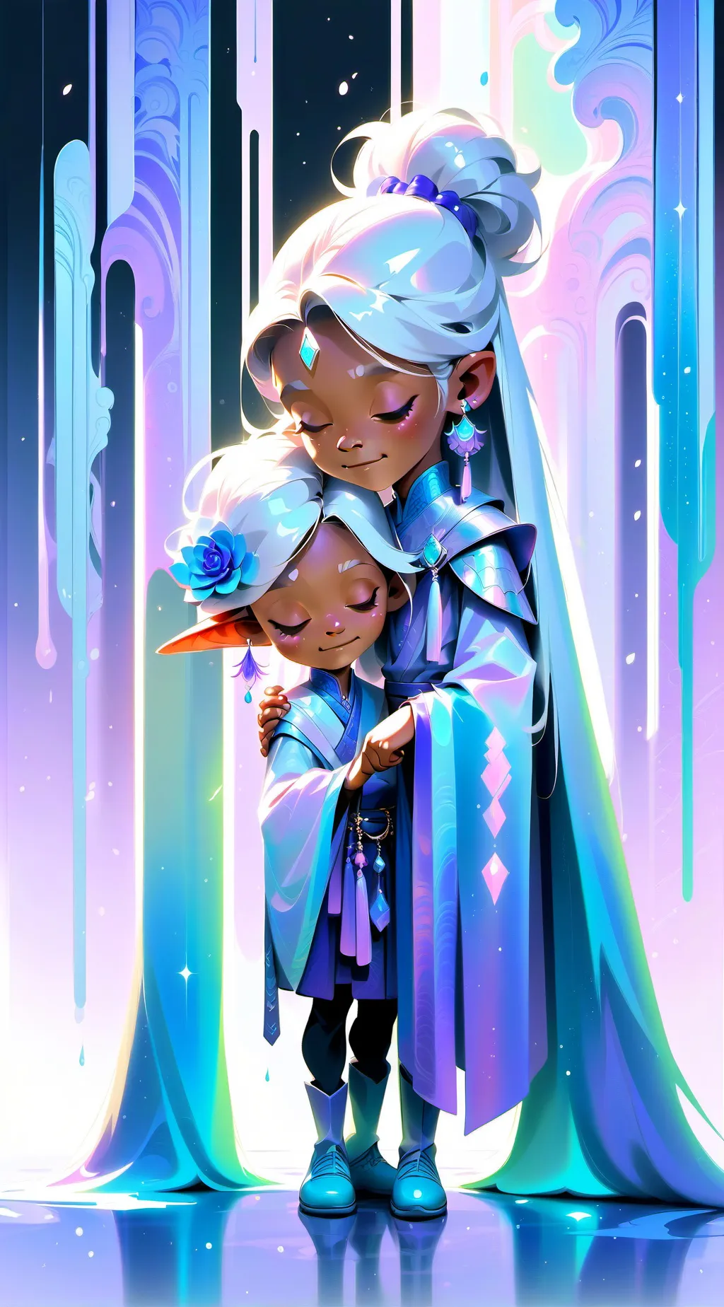 ai character: Amaya background