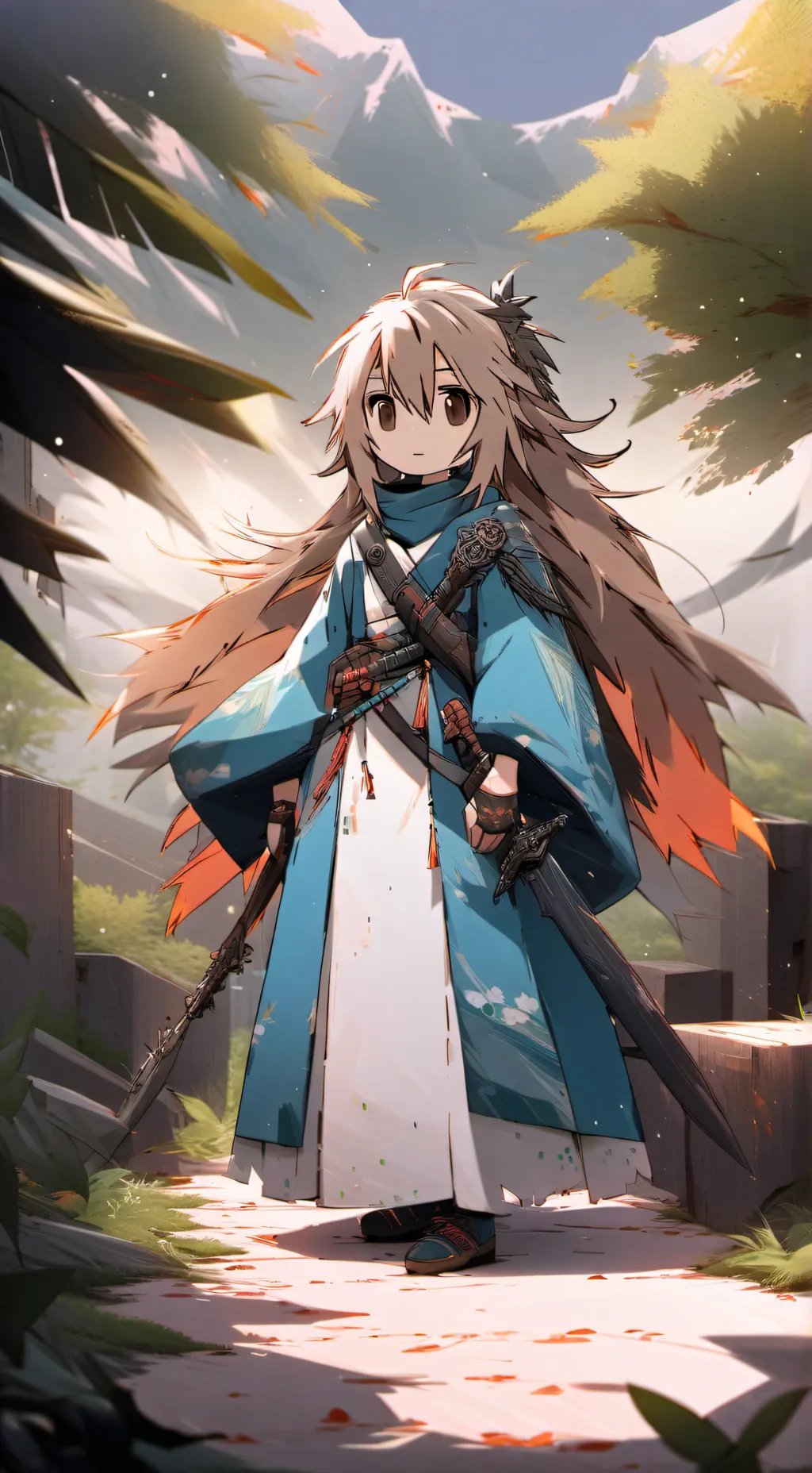 ai character: luna  background