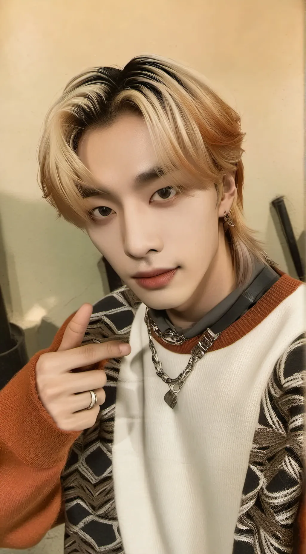 ai character: hyunjin tu hermano background