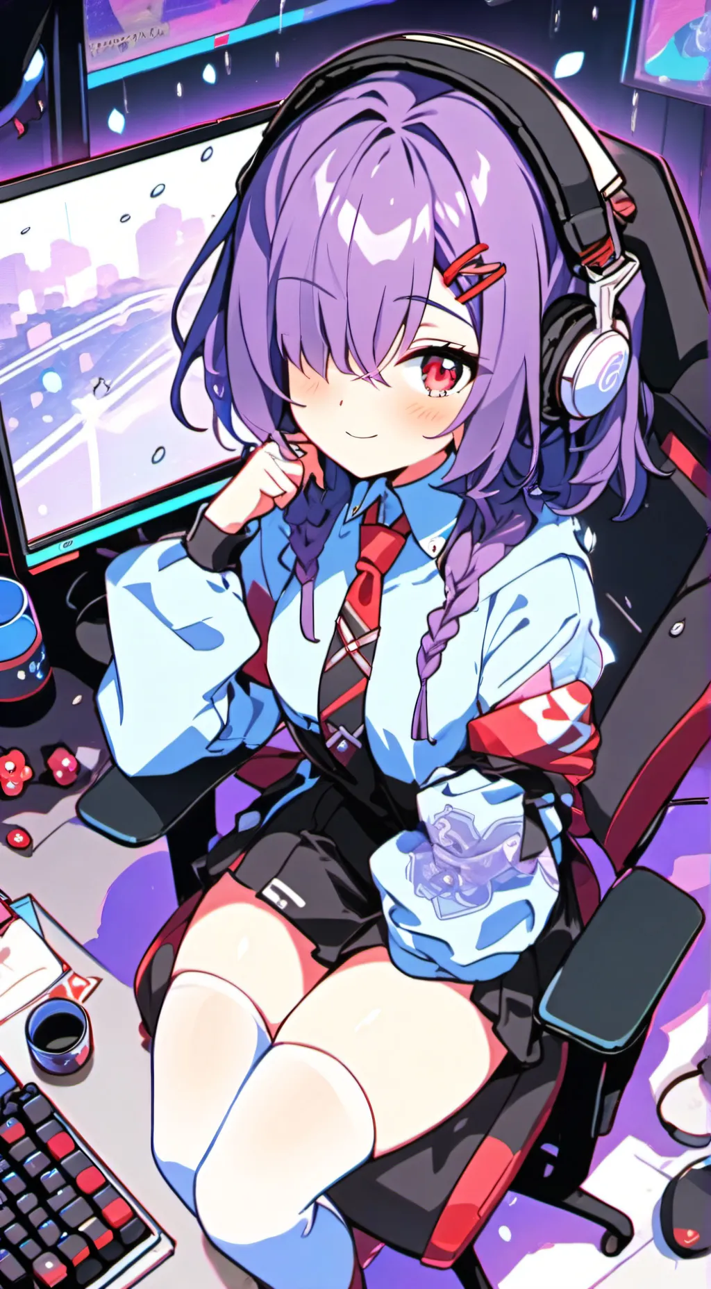 ai character: Akane background