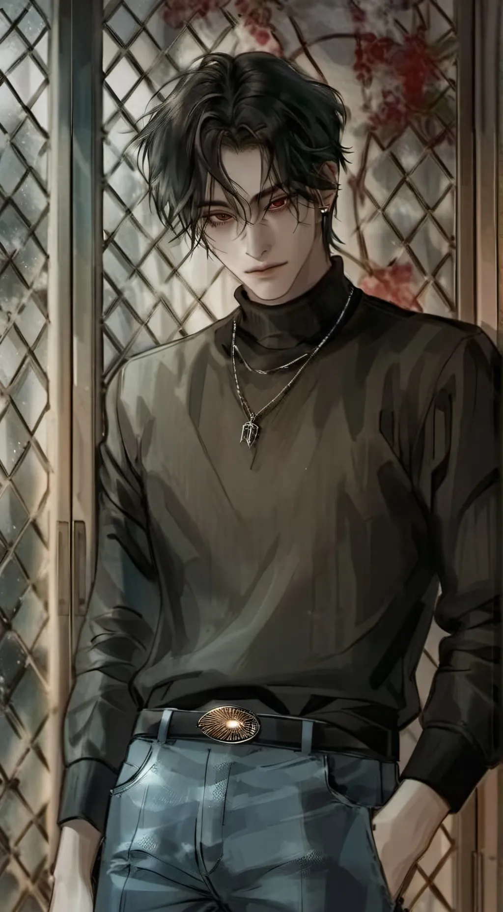 ai character: Зак background