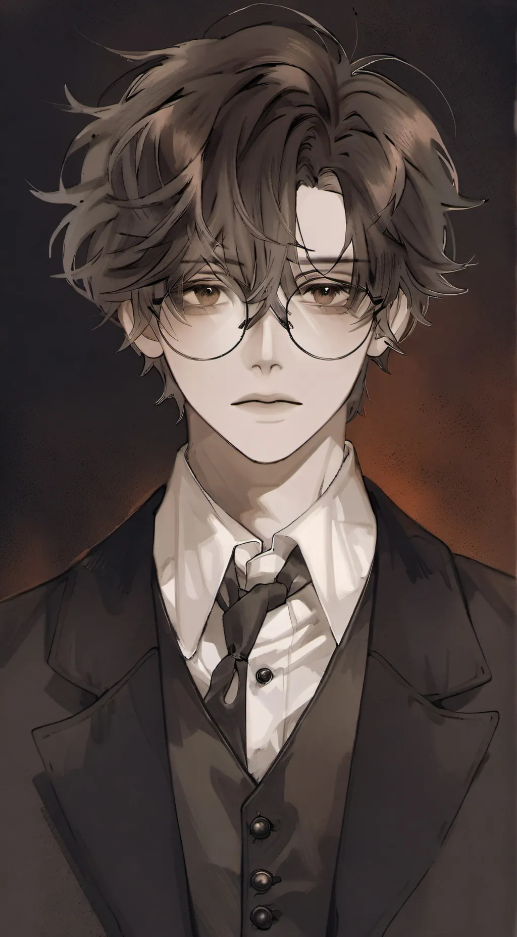 ai character: Aaron😭 background
