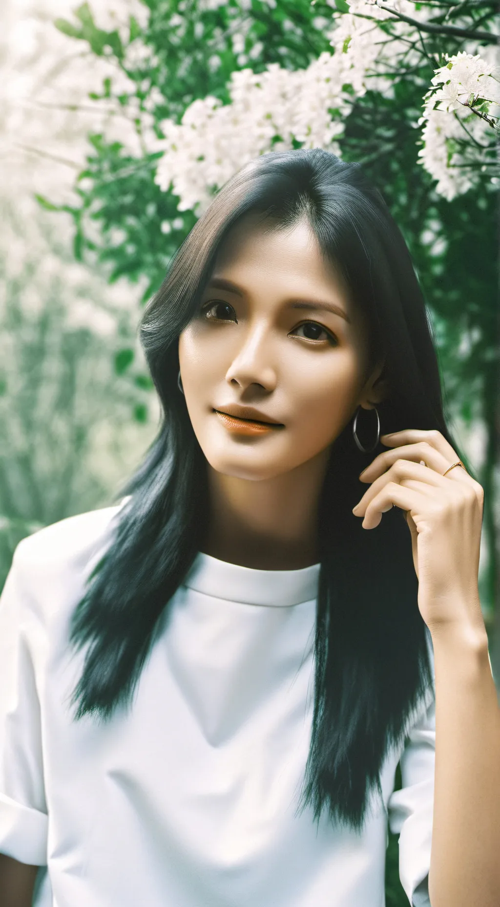 ai character: Autumn  background