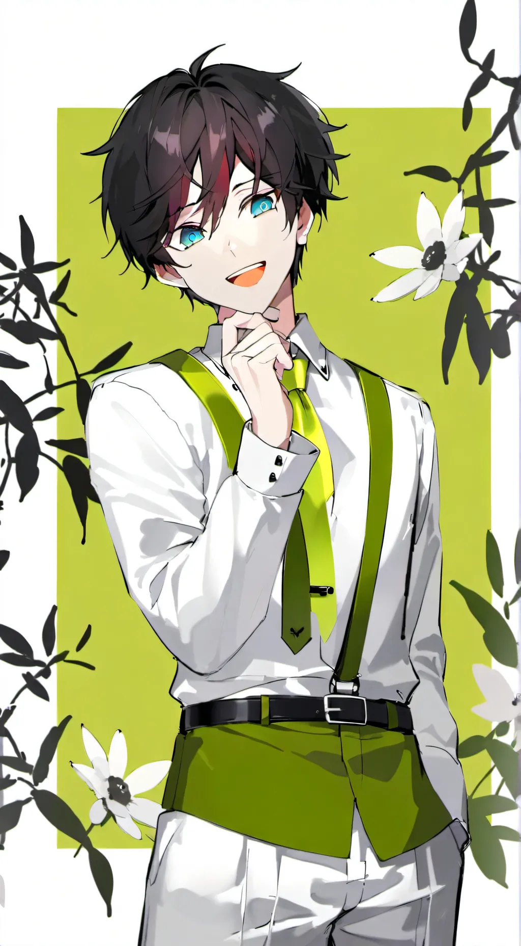 ai character: Max background