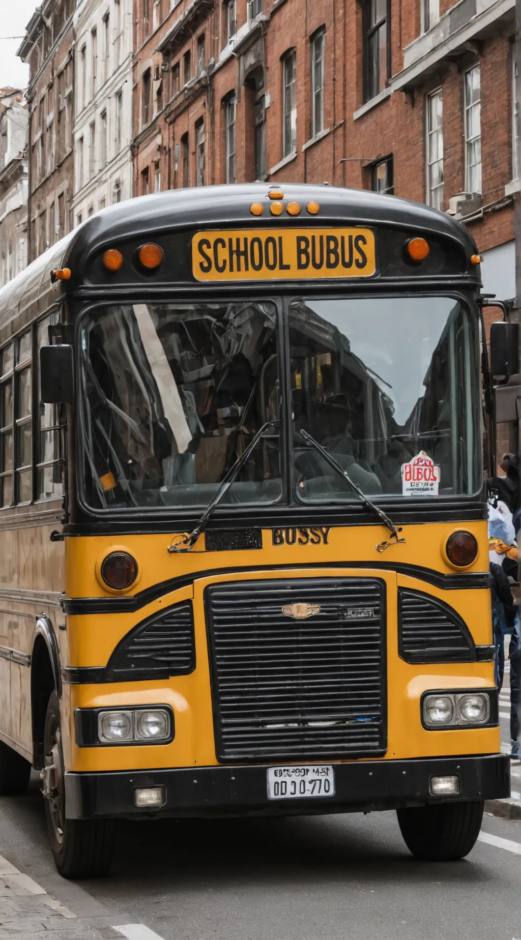 ai character: Furry Bus background